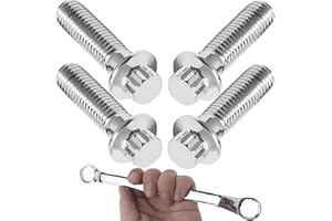 KZMPMT M10x1.5 Metric Front Brake Caliper Mounting Bolts Kit for 1990-2024 Harley All Models,Sportster Softail Touring Dyna（4