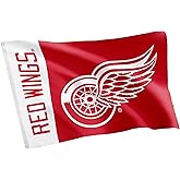 Desert Cactus Detroit Red Wings Flag NHL 100% Polyester Indoor Outdoor 3x5 feet National Hockey League Team Flags (Name Flag)