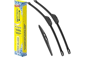 GSPSCN 3 Wipers OEM QUALITY Replacement For Jeep Grand Cherokee 2022-2023，Quiet and Durable Stable Premium Original Equipment Windshield Wiper Blades Set 26"+20"+10" (Set of 3)