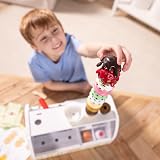 Melissa & Doug Wooden Ice Cream Toy Shop Role Play Set 3+ Kids view 8
