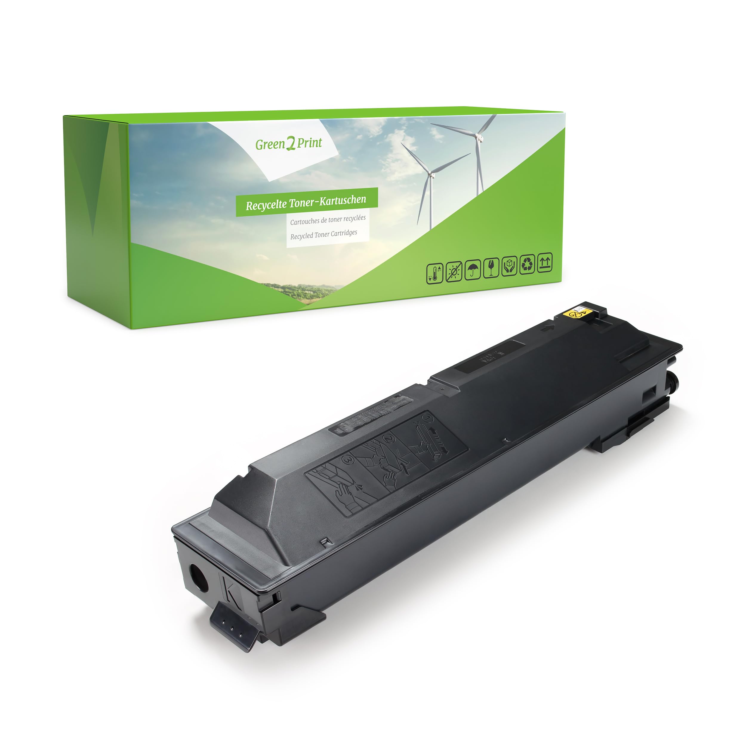 Green2Print Toner black 18000 pages replaces Kyocera TK-5205K, 1T02R50NL0 Toner cartridge for Kyocera TASKalfa 356CI