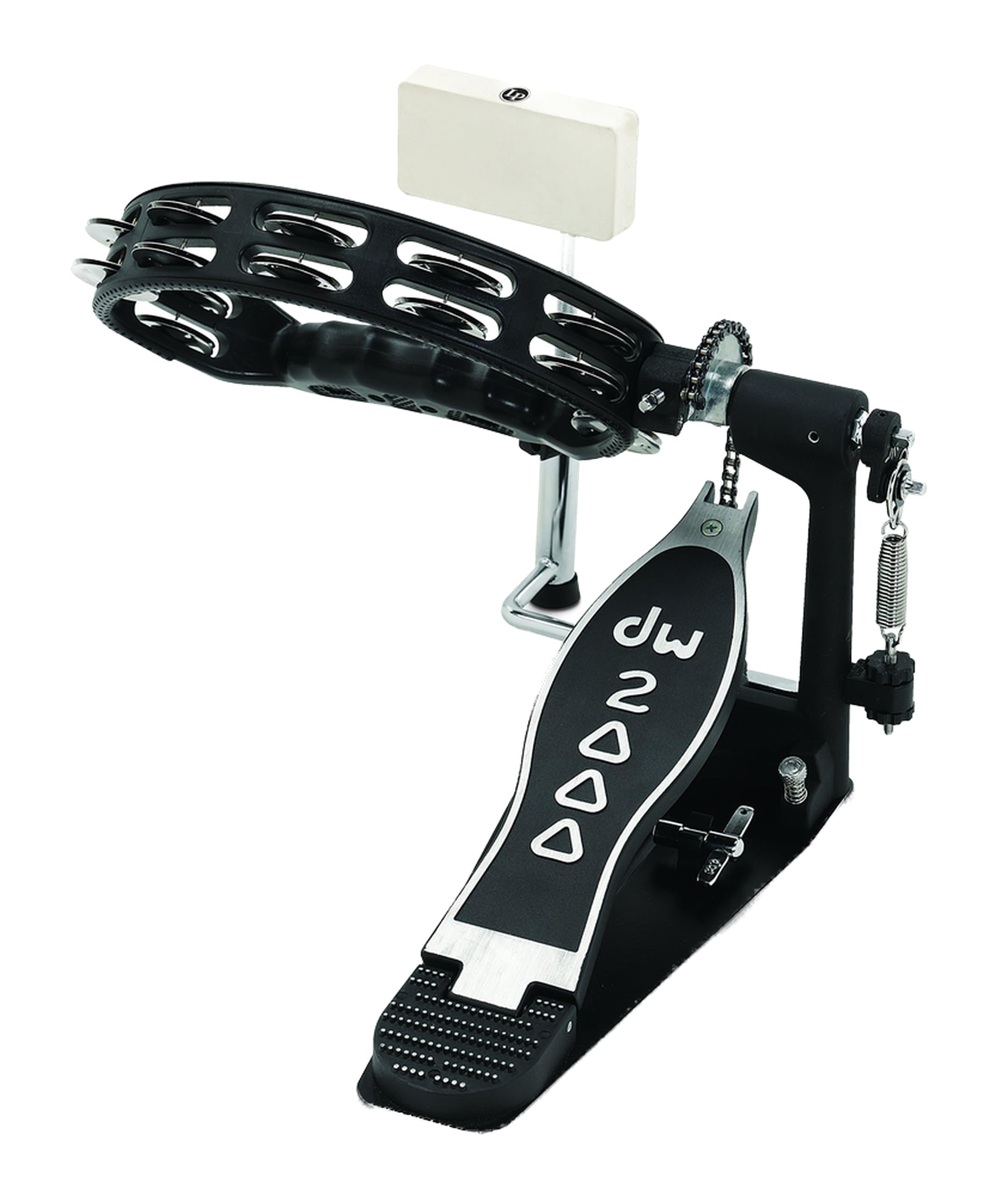 LP Latin Percussion Fussmaschinenhalter Tambo-Pedal LP386,Black