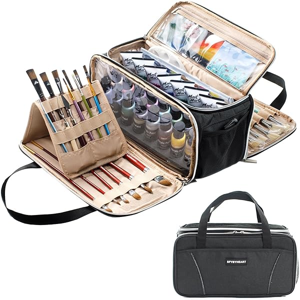 Amazon.com: Art Supplies Organizer Bag Craft Tool Storage Tote