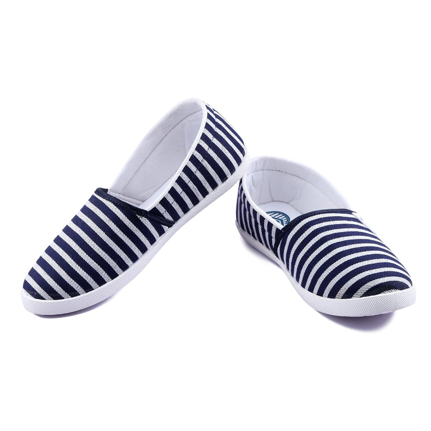 asian shoes amy-91 blue white women canvas shoes