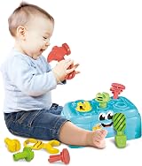 Clementoni Baby Work Bench with Hammer Screwdriver Pliers 6 Accessories 10+ view 6