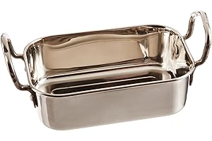 American Metalcraft MRP53 Mini Cookware, 7.375" Length x 3.875" Width, Silver