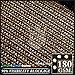 Royal Shade 6' x 50' Brown Fence Privacy Screen Cover Windscreen with Heavy Duty Brass Grommets - Cable Zip Ties Include (We Make Custom Size)