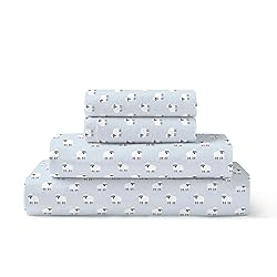 Brielle Home Flannel Sheet Set Cotton Soft Warm
