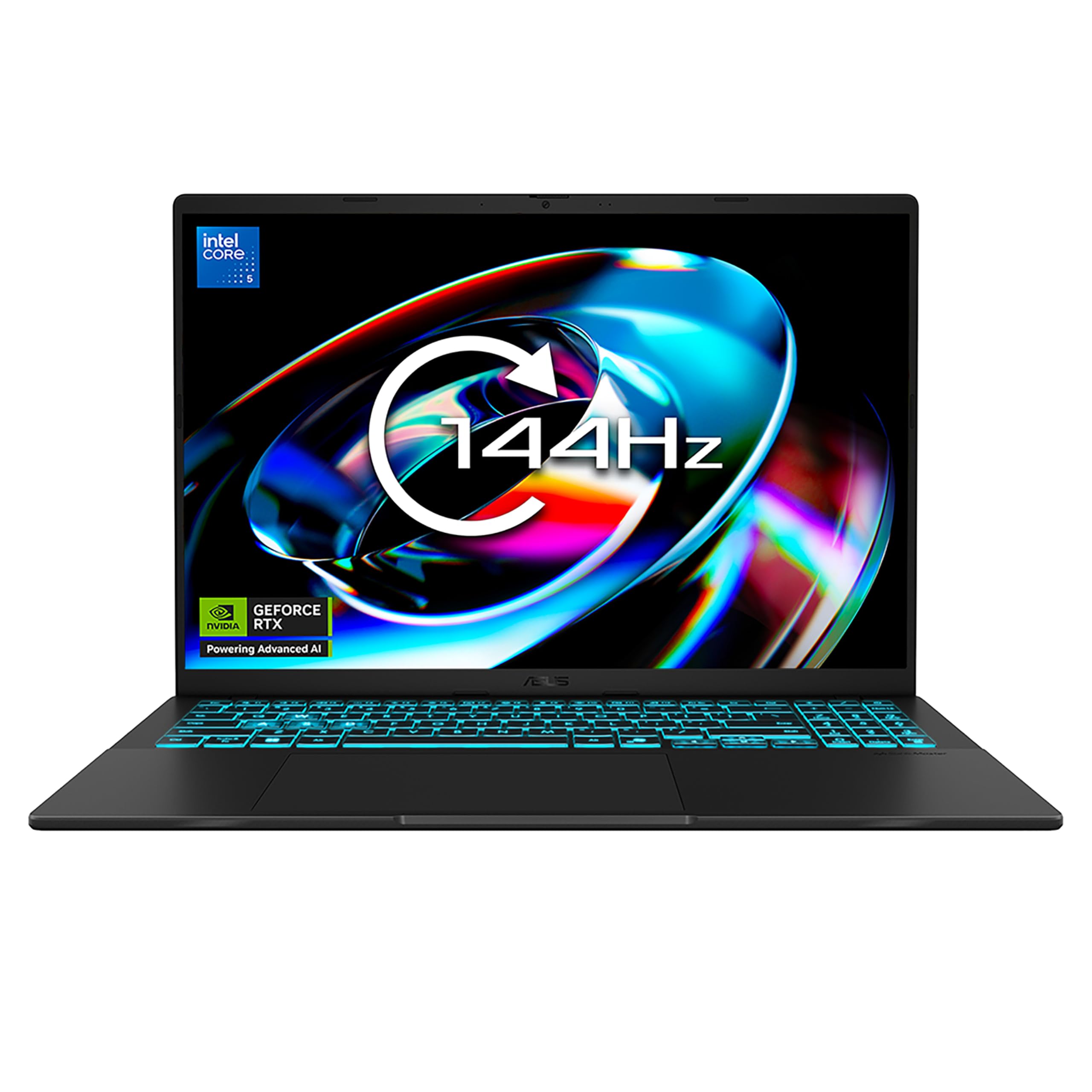 ASUS V16 V3607VH Gaming Laptop | 16.0" WUXGA 144Hz Screen | Intel Core 5 210H | NVIDIA GeForce RTX 5050 | 16GB RAM | 512GB SSD | Backlit Keyboard | Windows 11