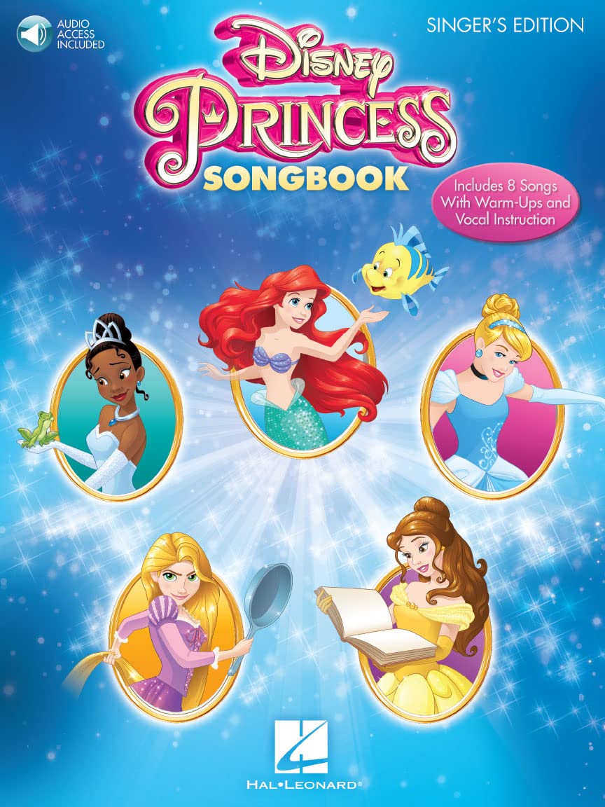 Disney Princess Songbook: Singer's Edition (Book/Online Audio) (Includes Online Access Code)