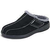Orthofeet Men's Orthopedic Clog Slipper with Arch Support Asheville