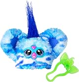 Furby Furblets Ooh-Koo Mini Rock Furblet 5 cm Keychain Plush Blue