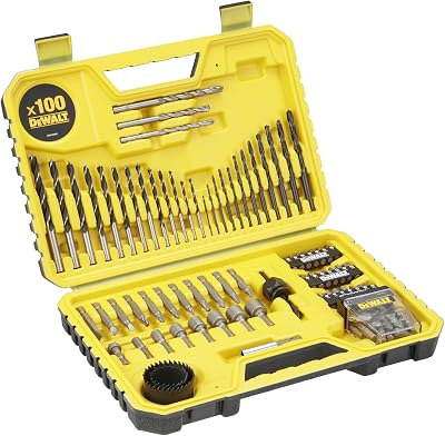 DEWALT DT71563-QZ Mixed Drill Drive Set 100 pc Professional Tools