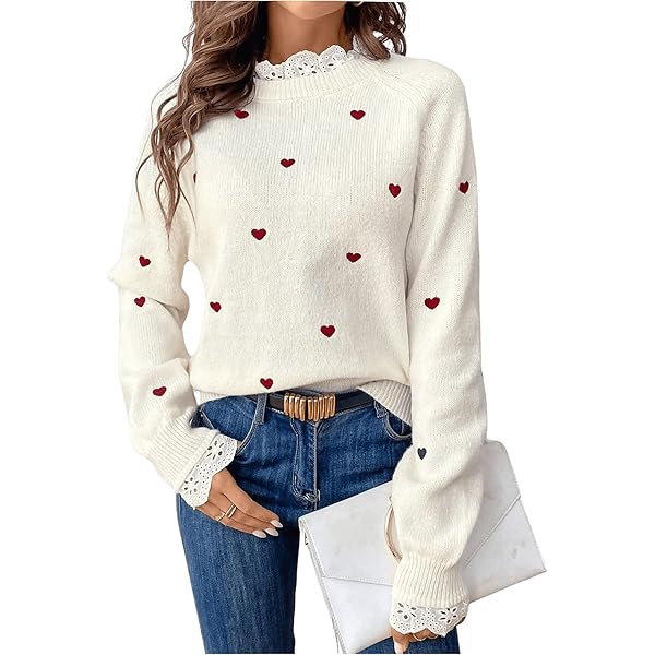 新品未使用★NKNIT heart pattern pullover sweat HEART SWEATSHIRT - Pink | ZARA United States
