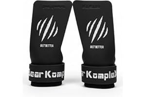 Bear KompleX Black Diamond No Hole Grips for Crossfit - Lightweight, High Performance Weightlifting Grips, Protect Hands and 
