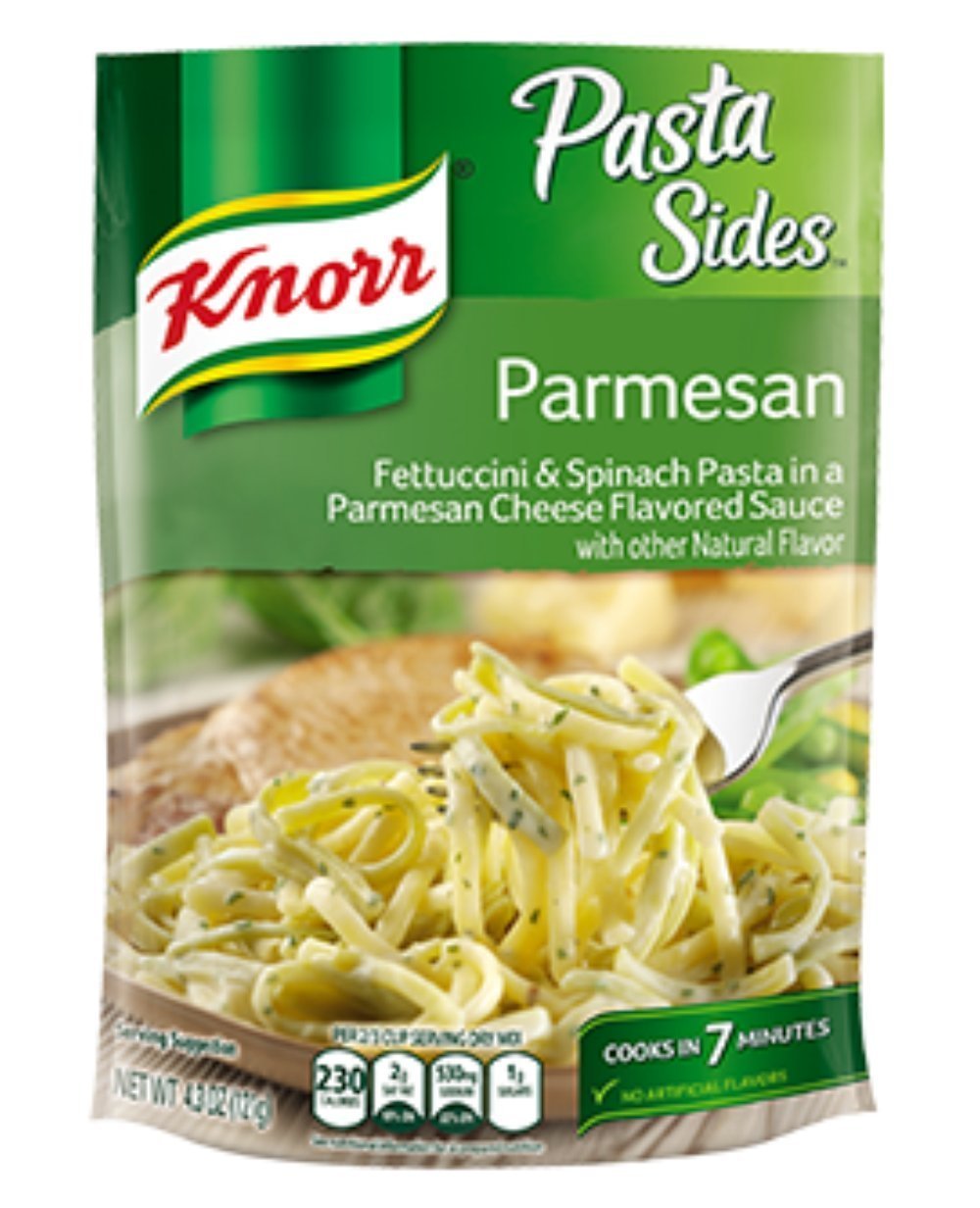 Knorr , Pasta Sides, Parmesan 4.3 oz Pouch ( Pack of 6 )
