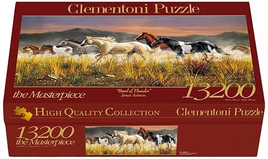 title=Clementoni 38006 Band of Thunder- Puzzle da 13.200 pezzi