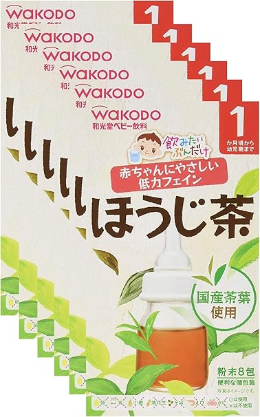 Amazon 飲みたいぶんだけ ほうじ茶 6個 和光堂 ベビー用飲料 通販