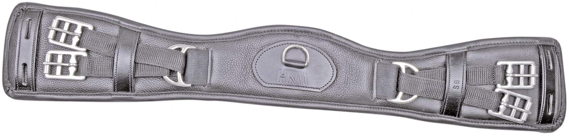 HKM Dressur-9100 Leather Saddle Girth 80 Black