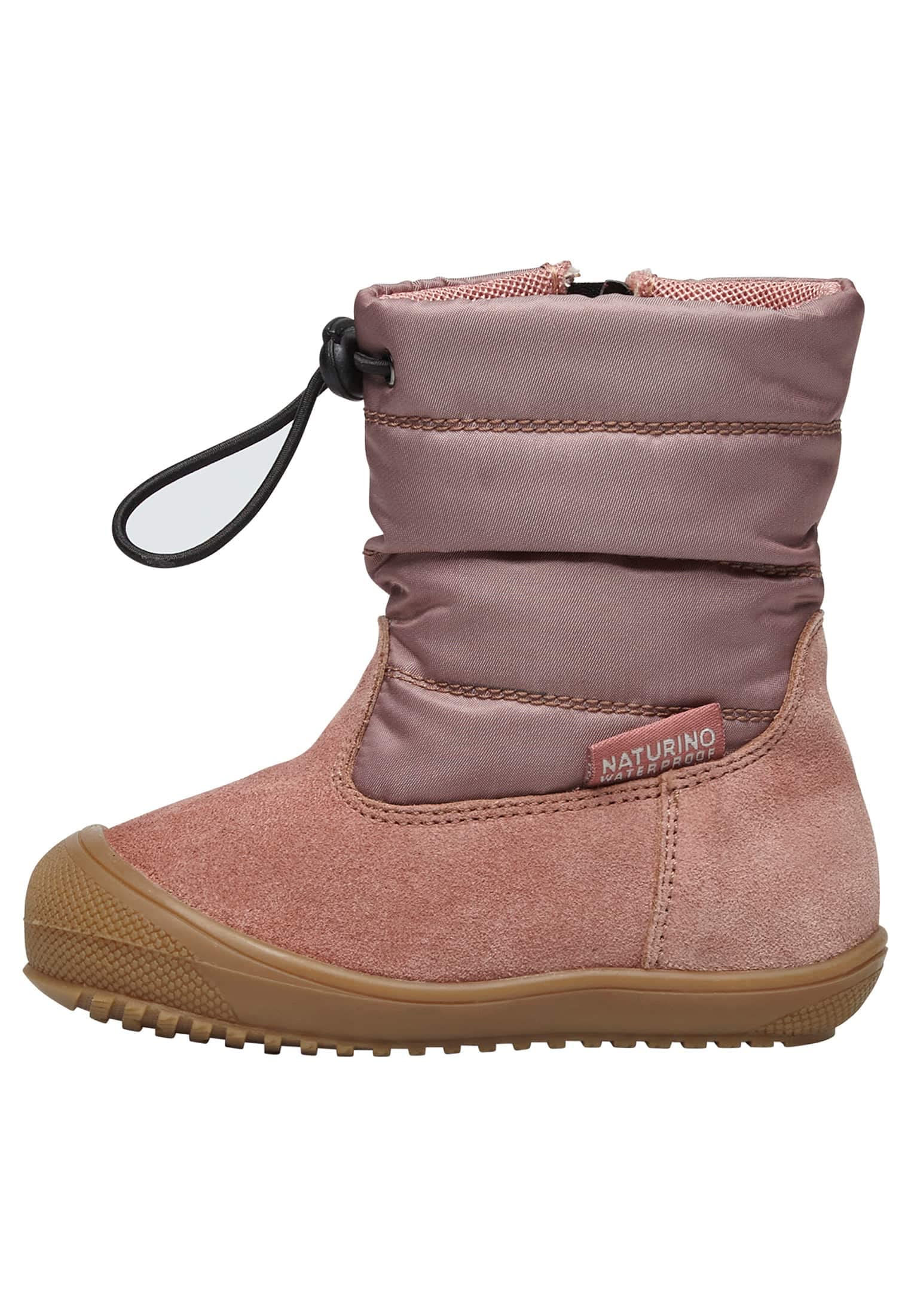Naturino Baby Girls Hochalpen Wp Snow Boot, Pink, 4 UK