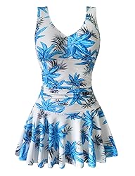 AONTUS Women's Plus Size Chlorine Resistant