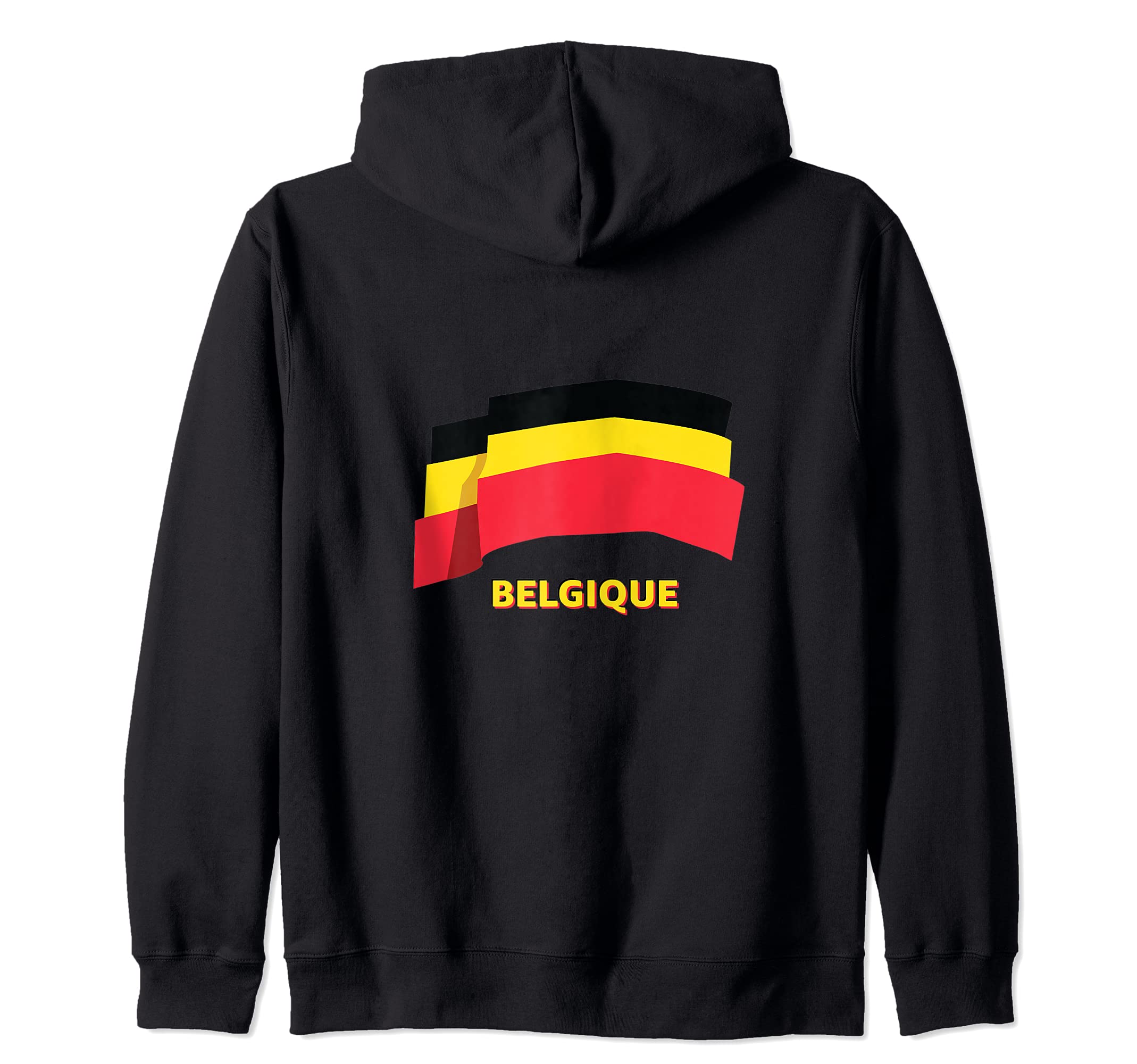 Flag Belgium Zip Hoodie