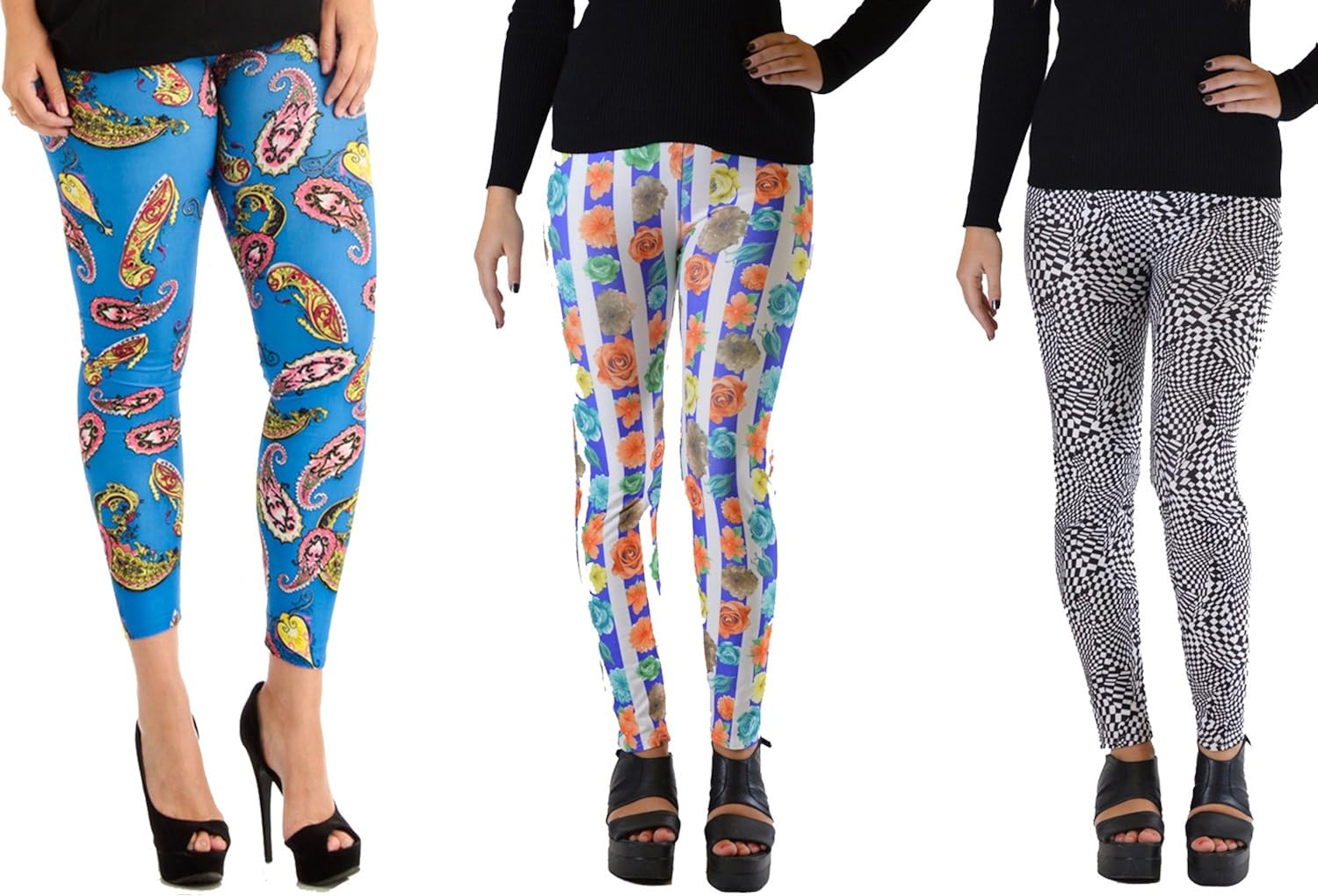 fun printed leggings