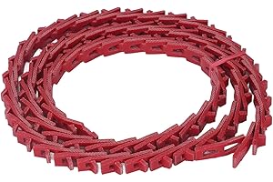 Power Twist V Belt, V Shape Fan Belts Adjustable Link Lathe Drive Belt, for Wood Lathe Drill Press Table Saws Band Saws Acces