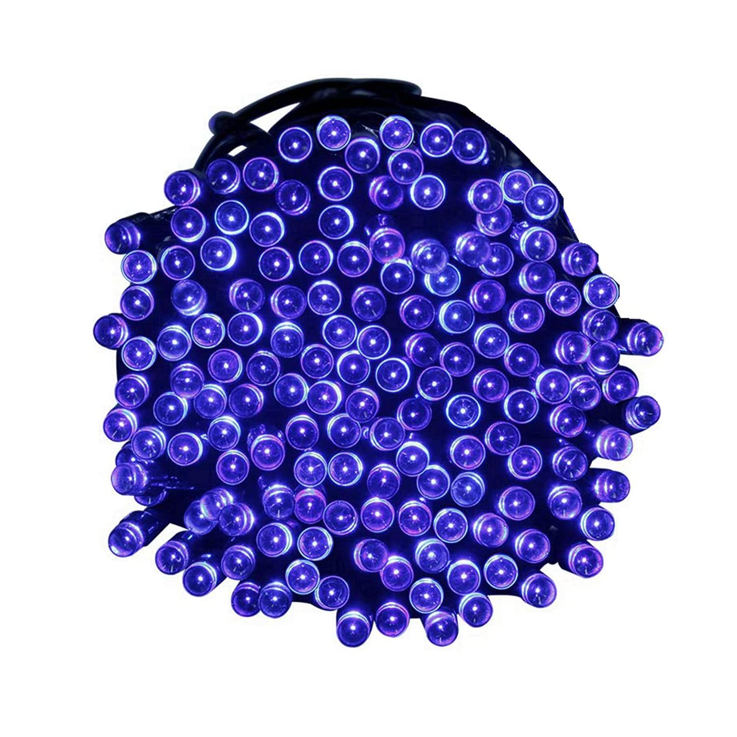 Tuokay Super Bright Plug in Fairy Lights with Memory Function, 22m 200 LED Decorative Indoor String Lights for Tree Gazebo Patio Lawn Fence Ornament (Blue)