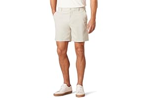 �鶹�� Essentials Mens Aemn20277Slim-Fit 7 Stretch Chino Shorts