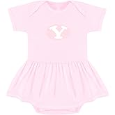 Creative Knitwear College Baby Picot Bodysuit Dress - Team Logo, Multiple Colors, for Baby Girls (0-24 Months)