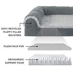 Furhaven Orthopedic Dog Bed for Large Dogs