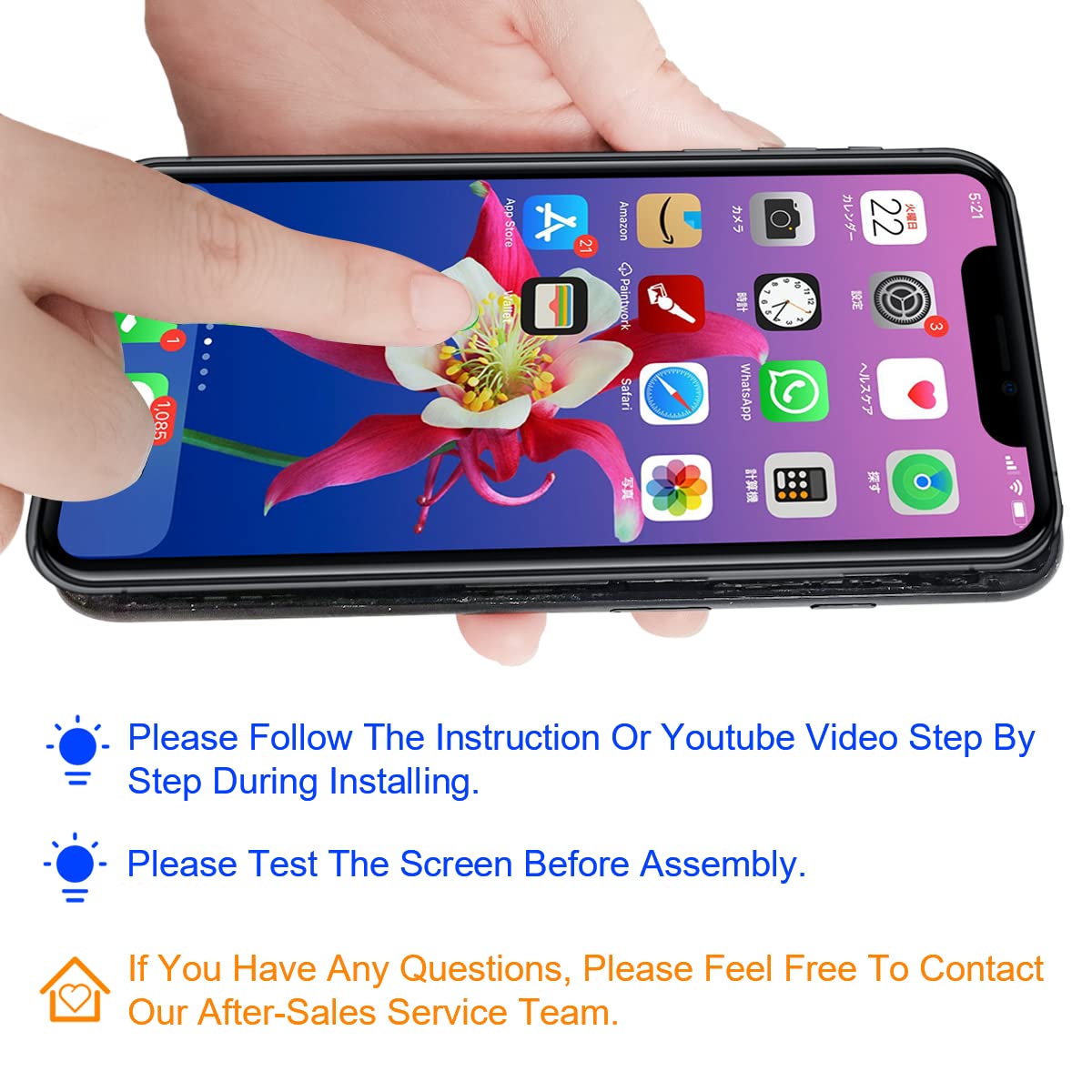 Amazon Iphone X Screen Protector Size Iphone 12 Pro Screen