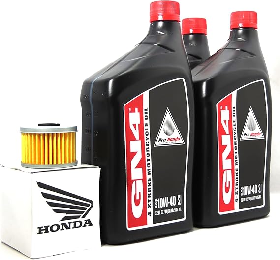 2000 HONDA TRX450ES FOURTRAX FOREMAN ES OIL CHANGE KIT, Engine Oil