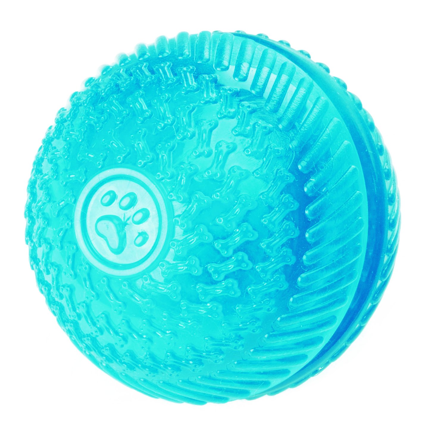 Gor Pets Flex Squeak & Treat Ball Toy for Dogs - Dog Treat Toy 8 cm, Assorted colours