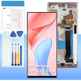 Incell for Samsung Galaxy Note20 Ultra Screen Replacement for Samsung Note 20 Ultra N985 N986 LCD Display Touch Digitizer Assembly(Bronze,Not Fingerprint)