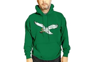 Team Fan Apparel NFL Adult Unisex Modern Throwback Ultra Soft Fleece Hooded Sweatshirt, Heathered Football Hoodie