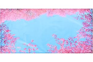 WATIIFUFU Fluorescent Light Cover Drop Ceiling Light Shade with Flame Retardant Fabric for Classroom Office