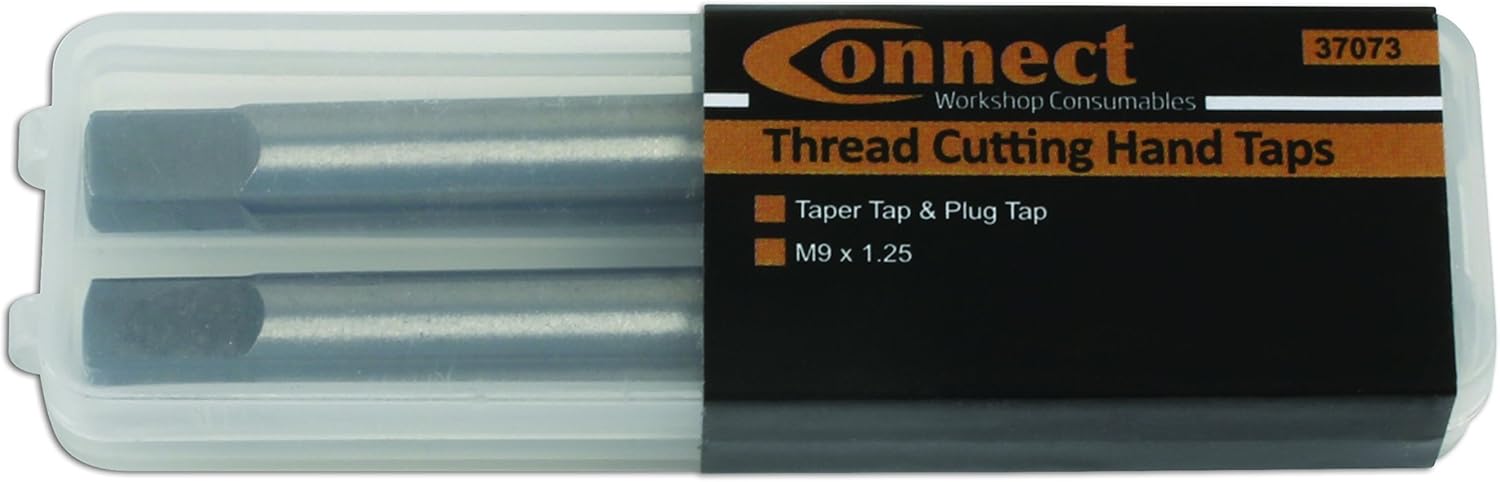 Connect 37073 Tap M9 x 1.25 Taper Tap & Plug Tap 2pc from 4554, Silver - Image 3
