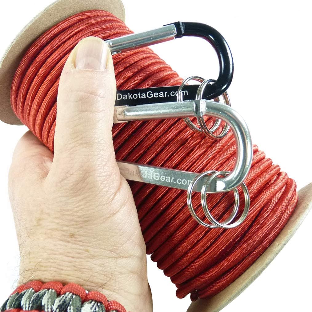 Also Called Bungee Cord Shock Cord Marine Grade TM Dakota Gear with 2