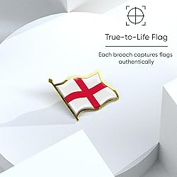 England Flag Lapel Pin - Enamel Metal National