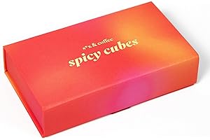 NINOHA Sex & Coffee Spicy Cubes (1 Box) | 8 Cinnamon Flavored Sugar Cubes to Enhance Intimacy & Stamina | Natural Arousal & Performance Aid | Gluten-Free, Vegetarian | For Men & Women