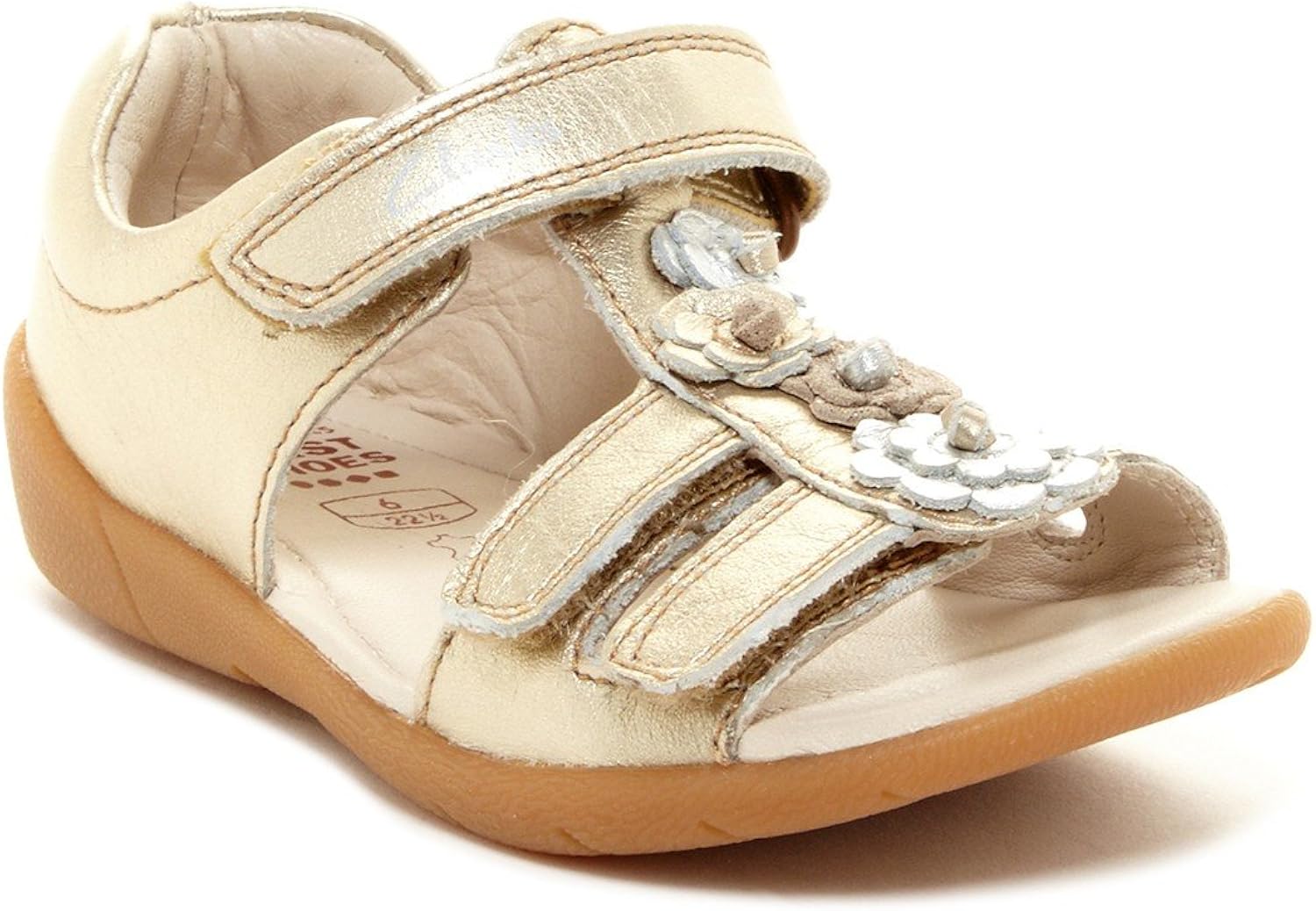 clarks rio flower metallic