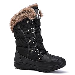 GLOBALWIN Women's Warm Fur Lined Winter Snow