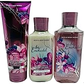 Bath & Body Works Body Be Enchanted Gel Wash, Body Lotion and Ultimate Hydration Body Cream 3 Piece Set