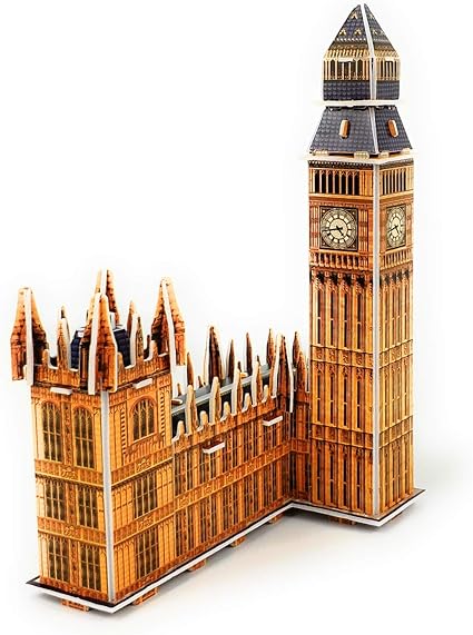 paper toys big ben