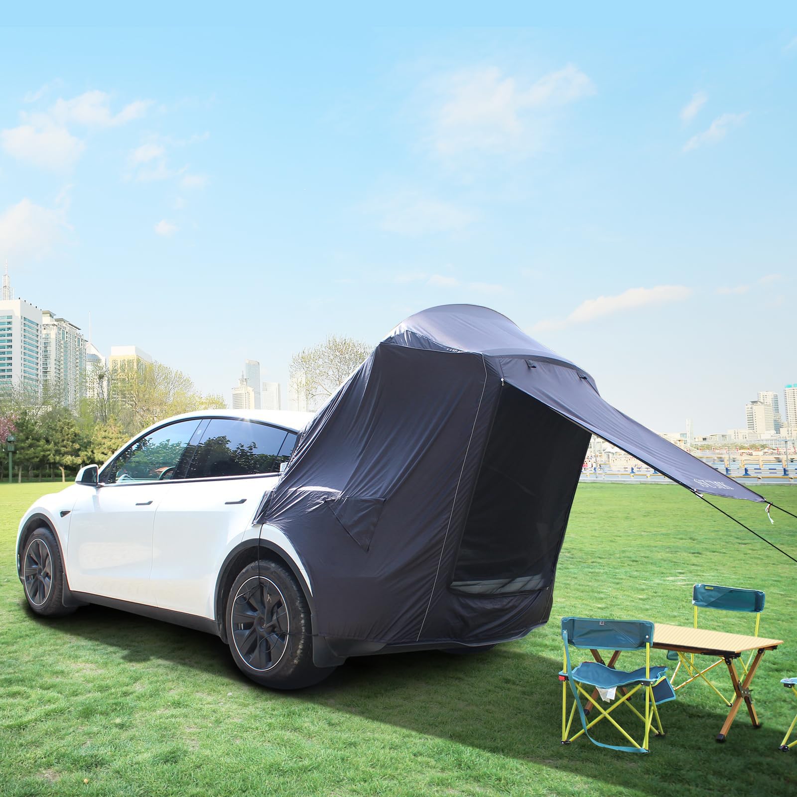 SUMK Camping Tent For Tesla Model Y Accessories 2024 2025 Waterproof 