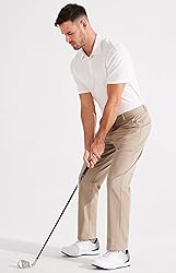 Libin Mens Golf Pants Stretch Work Dress Pants