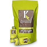 Kasandrinos Organic Extra Virgin Olive Oil Travel Packets – 20 x 12ml Single Serves – Cold-Pressed, Polyphenol Rich, USDA Organic EVOO for On-the-Go Meals, Keto, Paleo, Non-GMO