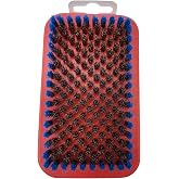 Swix T0162B Medium Bronze Ski Wax Brush with Nylon Row &ndash; Ski &amp; Snowboard Wax Brush for Base Cleaning, Polishing &amp; Ski Snowboard Tuning Equipment